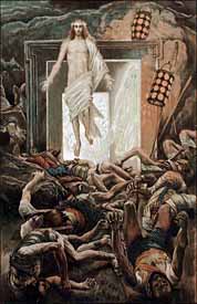 James J. Tissot, 'Resurrection' (1896), Brooklyn Museum,  watercolor.