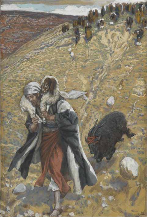 The Scapegoat - Watching Holy Week Unfold with paintings by James Tissot