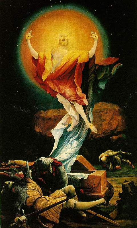 RESURRECTION" (1512-1516), by Matthias Grünwald (German painter ...
