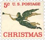 1965 Angel Stamp