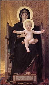 William Bouguereau, Virgin and Chld (1888)