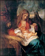 Antony Van Dyck, Madonna della Paglia, Madonna of the Straw