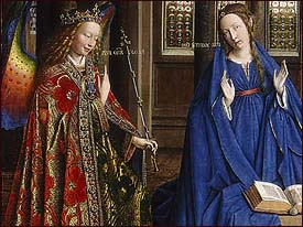 Jan van Eyck, The Annunciation (c. 1434/1436)