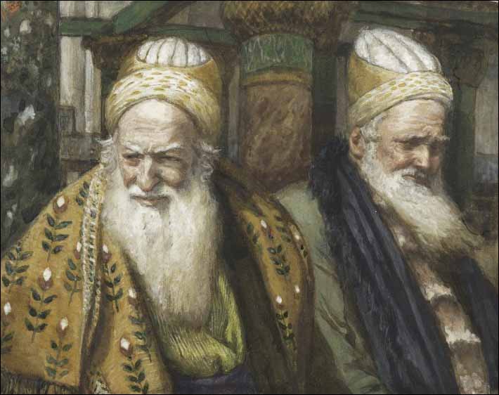 Tissot, Annas and Caiaphas