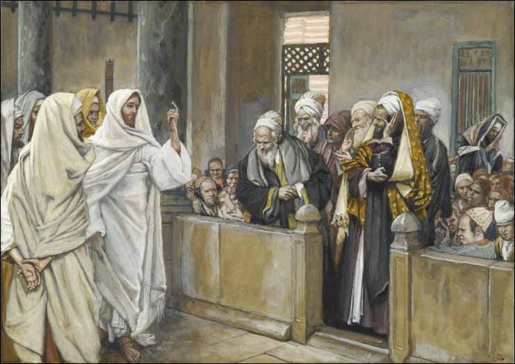 Tissot, Chief Priests: By what authority...?