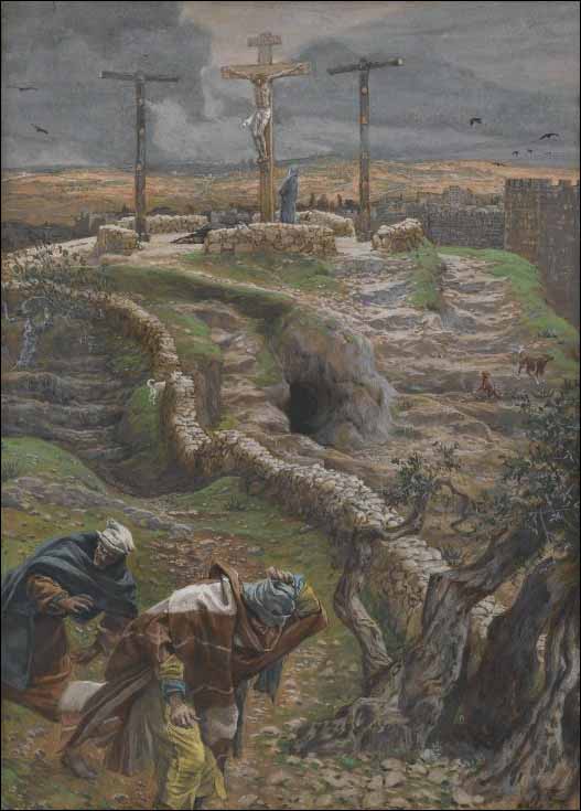 Tissot, Jesus Alone on the Cross