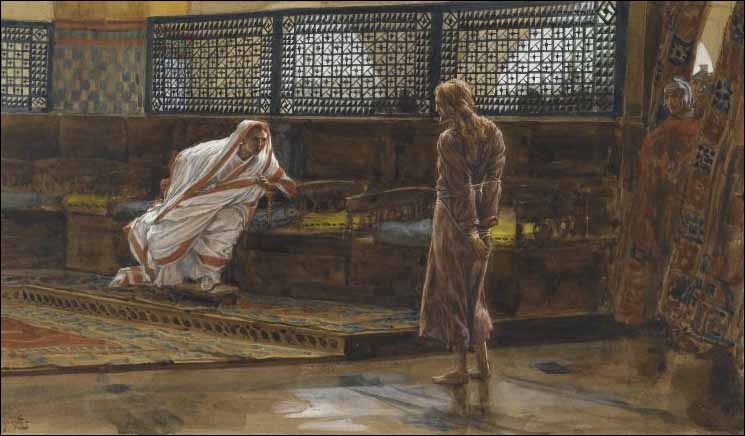 Tissot, Jesus Appears before Pilate for the First Interview