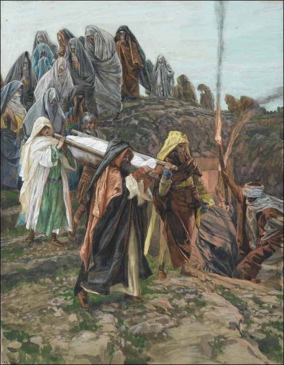 Tissot, Jesus Is Carried to the Tomb
