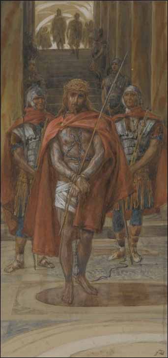 Tissot, Jesus Leaves the Praetorium