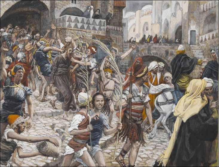 Tissot, Jesus Is Led from Caiaphas to Pilate