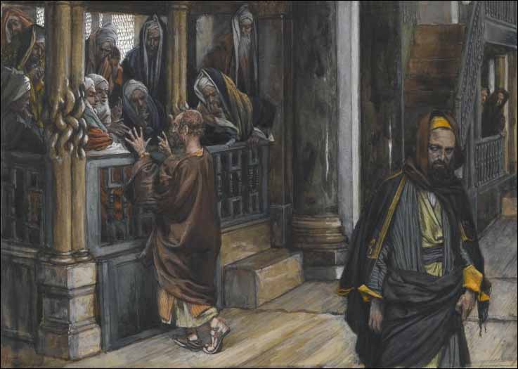 Tissot, Judas Goes to the Chief Priests