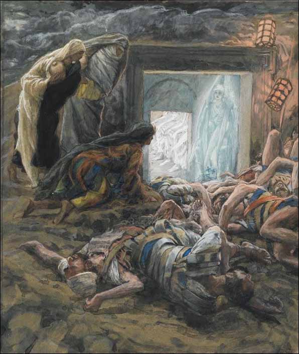 Tissot, Mary Magdalene and the Holy Women at the Tomb