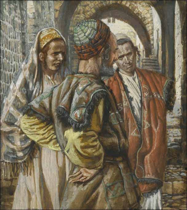 Tissot, Simon of Cyrene and his two sons Alexander and Rufus