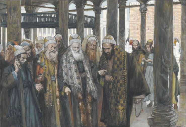 Tissot, The Chief Priests Take Counsel Together