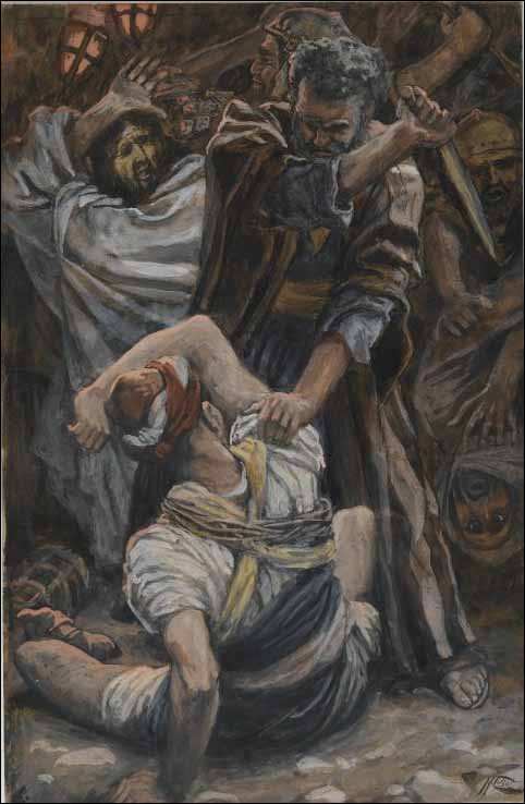 Tissot, Peter Cuts Off the Ear of Malchus