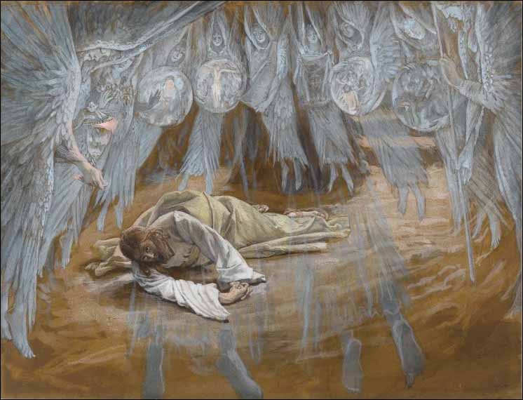 Tissot, Jesus in Agony in the Garden