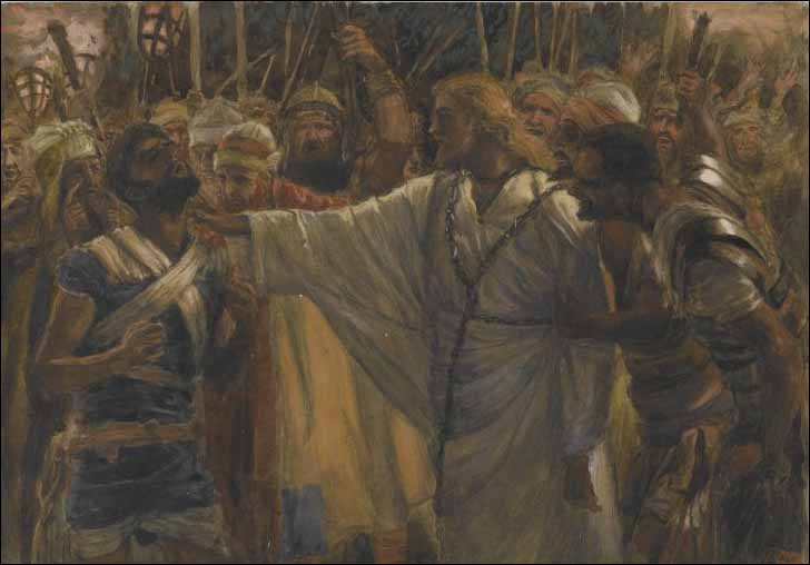 Jesus Heals Malchus, the High Priest's Servant