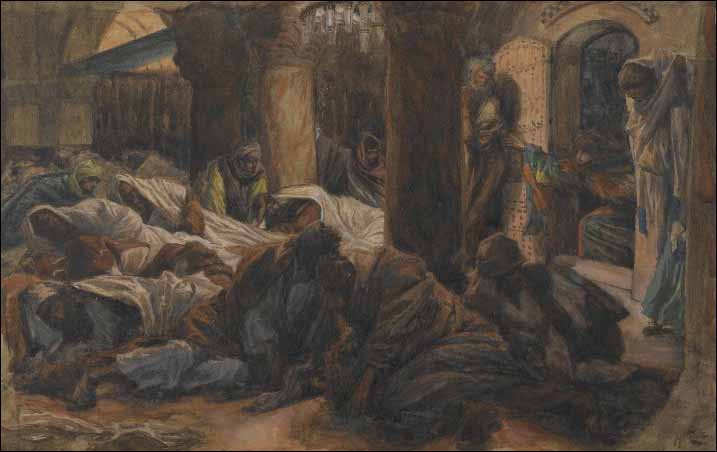 Tissot, Mary Magdalene Runs and Tells the Disciples