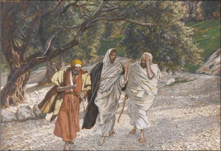 Tissot, Disciples on Their Way to Emmaus