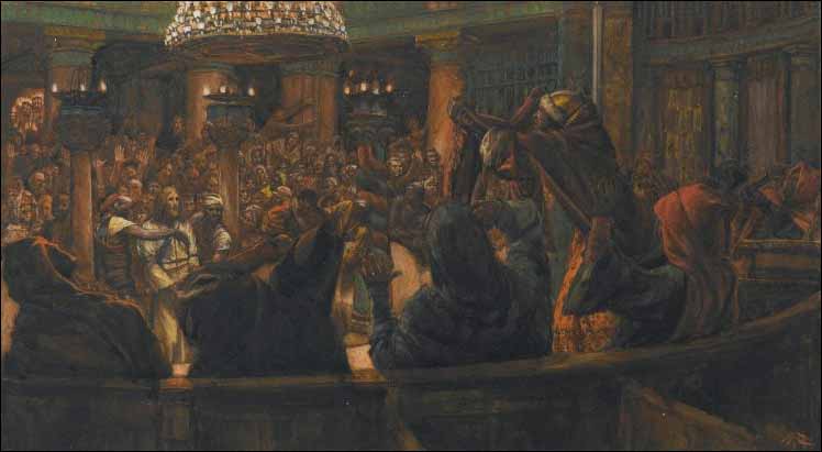 The Torn Cloak: Jesus Condemned to Death by the Jews