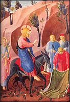 The Entry into Jerusalem, Fra Angelico (1387-1455)