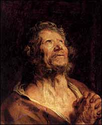 Anthony Van Dyck, �An Apostle with Folded Hands' (1618-20)