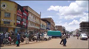 Downtown Eldoret, Kenya
