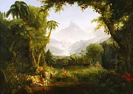 Thomas Cole, 'The Garden of Eden' (1828), Metropolitan Museum of Art, New York.