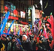 New Year's celebration in Times Square