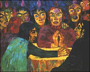 Emil Nolde (1867-1956), Pentecost (Pfingsten) (1909)