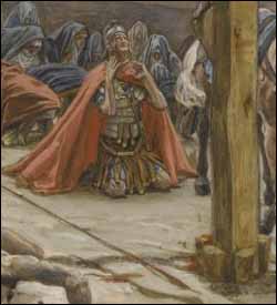 The Confession of St. Longinus, by James J. Tissot