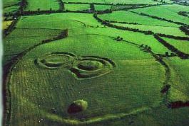 Hill of Tara (aerial shot)