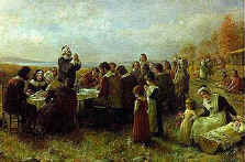 Jennie A. Brownescombe (1850-1936), The First Thanksgiving (1914)