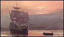 William Halsall, Mayflower in Plymouth Harbor