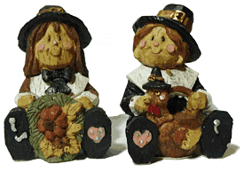 Pilgrim figures